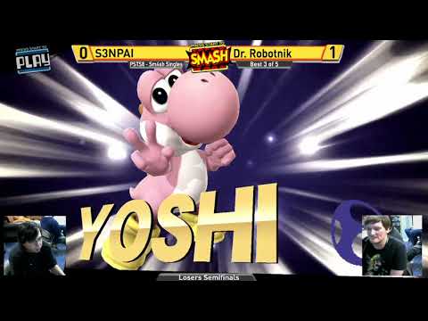 PSTS8 - S3NPAI (Rosa, Marth) VS Dr Robotnik (Yoshi) - Sm4sh Singles - Losers Semis