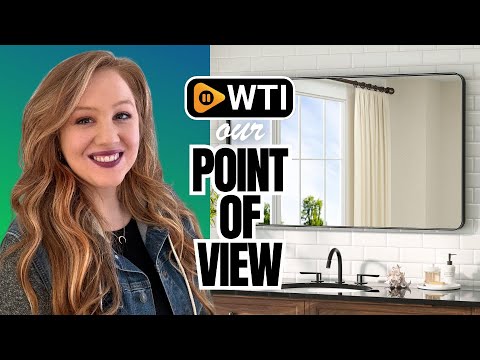 TETOTE Black Mirror 40 x 24 Inch Matte Black Bathroom Mirrors - WTI product video review