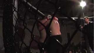 preview picture of video 'Fairchild Air Force Base Cage Fight 2013 Haight VS Teufel'