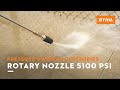 Rotating Nozzle 5100 psi Video