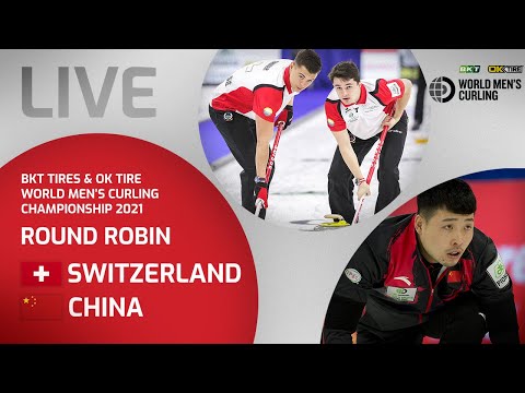Switzerland v China - Round Robin - World Men's Curling Championship 2021