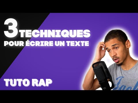 HOW TO WRITE A RAP LYRIC? (3 keys) RAP TUTORIAL #15