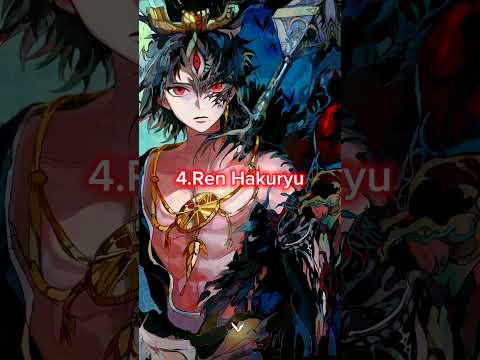 Top 10 strongest character in Magi #anime #magi #shorts