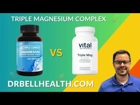 BioEmblem Triple Magnesium Complex Review vs. Vital Nutrients - Which is the Best Magnesium?