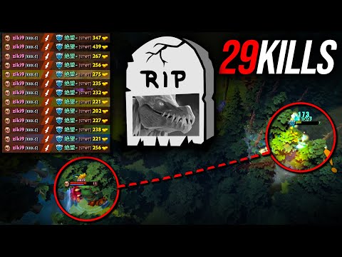 100% This Pudge has No Mercy - POOR Winter Wyvern 13 Times got DESTROYED... | Pudge Official