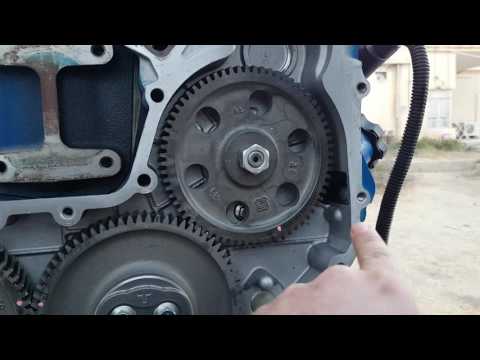 perkins 1103 TDC and Delphi fuel injection pump removal