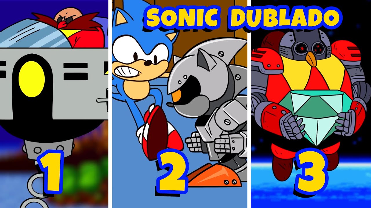 SONIC CLÁSSICO O FILME DUBLADO