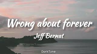 Cover art for Wrong about forever