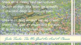 Julie Fowlis- Tha Mo Ghaol Air Àird A&#39; Chuain (with lyrics)