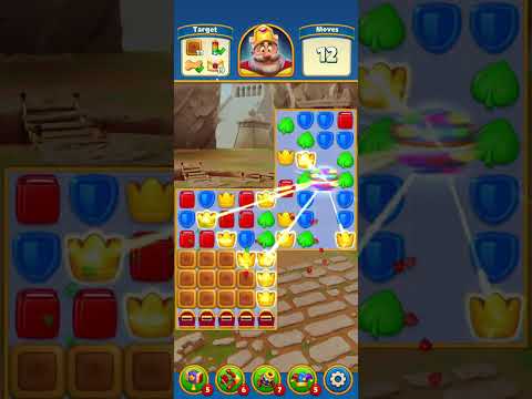 Statisfying Destroy Royal Match Level 2421 #games #royalmatch #music #short #statisfying #destroy