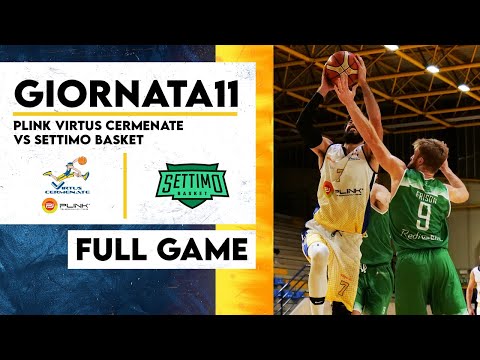 PROFESSIONAL LINK VIRTUS CERMENATE vs SETTIMO M. Basket | Sabato 03/12/2022 ore 21:00