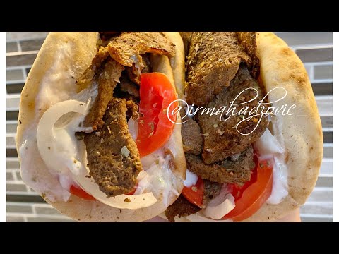 How to Make Gyros at Home! Homemade Gyros! Döner Kebab at home! Irma’s Sofra