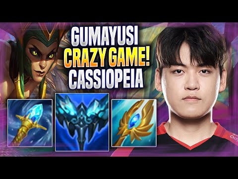 GUMAYUSI CRAZY GAME WITH CASSIOPEIA! - T1 Gumayusi Plays Cassiopeia ADC vs Kalista! | Season 2022