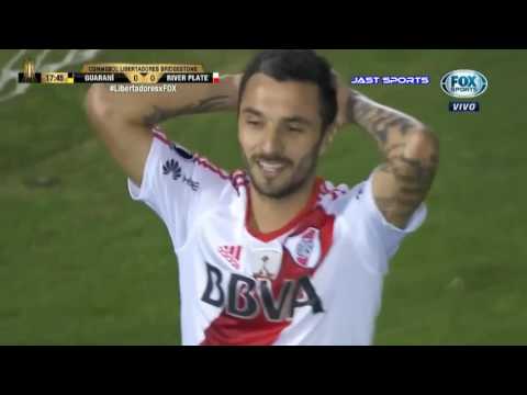 Resumen Completo - Guaraní 0-2 River - Copa Libertadores 2017 - Octavos de Final - Ida