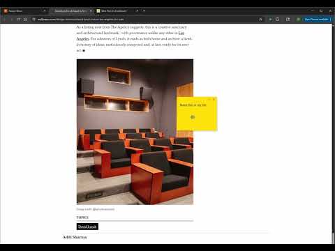 Item video thumbnail