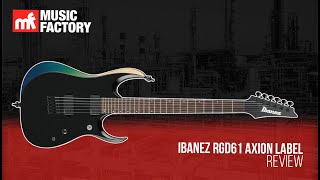 Video thumbnail for Music Factory - Review #135 - Ibanez RGD61ALA-MTR by Music Factory