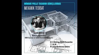 Mimari Proje Tasarım Süreçlerinde Mekanik Tesisat I