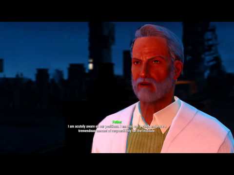 Fallout 4 - Shaun banishes his father after he let the synths go free