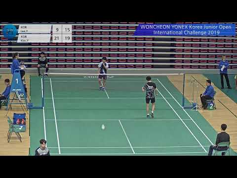 WS U17 R64 #82| (KOR) Lee.Y vs (KOR) Kim.Y[WONCHEON YONEX Korea Junior Open International Challenge