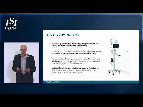 Ori Braun, ART MEDICAL - Real-time ICU nutrition via smART+ feeding tubes | LSI USA '26