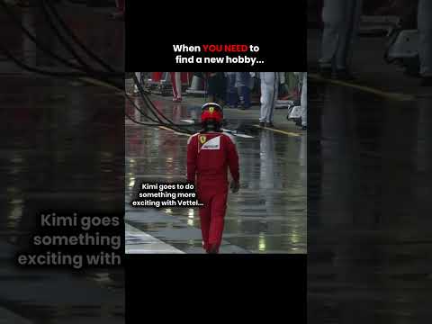 When Kimi Raikkonen and Sebastian Vettel have more important things to do than Formula 1