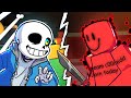 If SANS Played ROBLOX FORSAKEN Animation