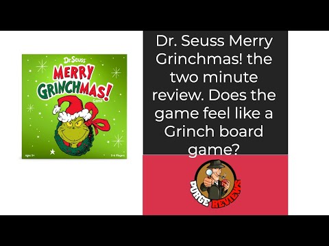 The Purge: # 4038 Dr. Seuss Merry Grinchmas! Game: 2 Minute Review