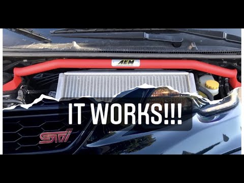 AEM Front Strut Tower Bar Review for the 2015+ Subaru WRX or STI