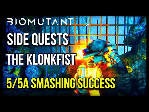 BIOMUTANT | A Smashing Success | The Klonkfist | Side Quests | MP Trophy