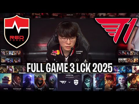 T1 CRAZY ENDING!😱EPIC! - NS vs T1 GAME 3 LCK SUMMER 2025 W14D3 | NONGSHIM vs T1 G3 LCK 2025