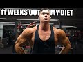 11 WEEKS OUT | MY DIET | CHEST DAY | IFBB PRO QUALIFIER SERIES