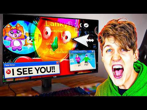 Weird Game HACKED Our Computer and DELETED OUR YOUTUBE... (REAL VIRUS!)