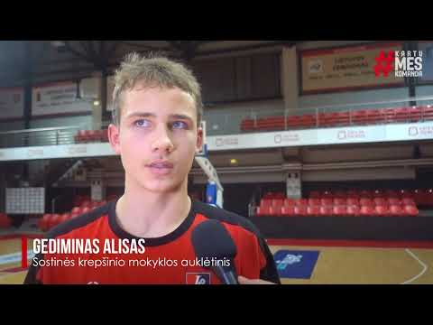 Vilniaus „Lietuvos ryto“ ekipos treniruotėje – du SKM talentai