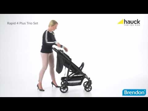 Hauck Rapid 4 Plus Trioset, instruktionsvideo