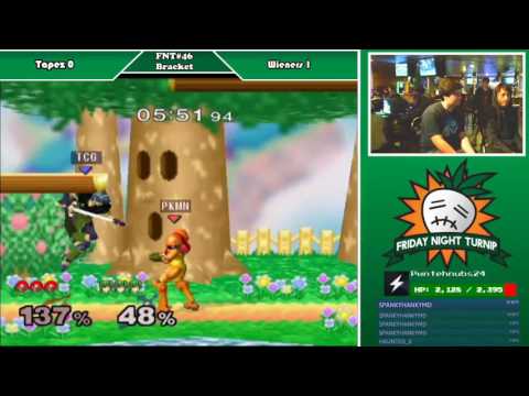 Friday Night Turnip 46 - Wieners (Marth) vs Tapez (Samus) (Winners Semis)
