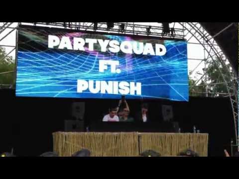 Beachrockers 2012 Partysquad b2b DJ Punish.