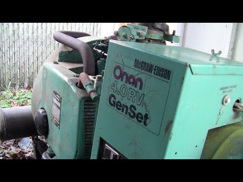 ONAN WON'T START, LET'S FIX IT