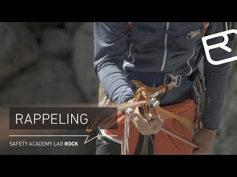 Safe rappelling with tubes when alpine climbing – Tutorial (28/43) | LAB ROCK