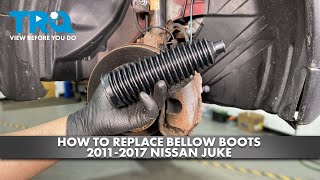 How to Replace Steering Rack & Pinion Bellow Boots 2011-2017 Nissan Juke