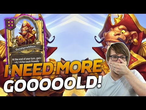 I NEED MORE GOLD! 2x GOLDEN GOLDGRUBBER! | Hearthstone Battlegrounds | Savjz