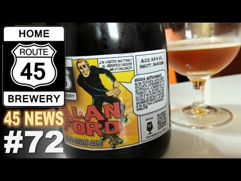 45 News - Alan Ford Belgian Ale 2016 - HBW #72