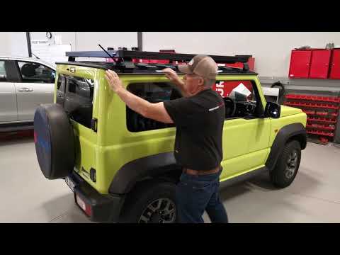I change racks on the Jimny (2019)