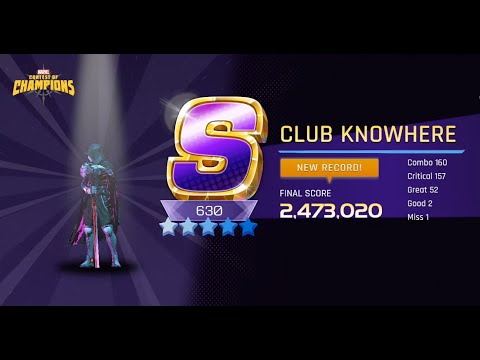 Dimenshional Arcade - Club Knowhere 2.4kk points using Guillotine before bugfixes on mobile :)