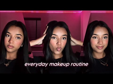 my everyday makeup routine 💋 | soft glam, drugstore products, easy