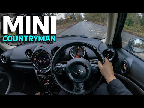 MINI COUNTRYMAN ALL4 1.6 D - POV TEST DRIVE & REVIEW (UK)