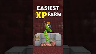 Minecraft Easiest XP Farm (XP Farm Tutorial) | #Shorts
