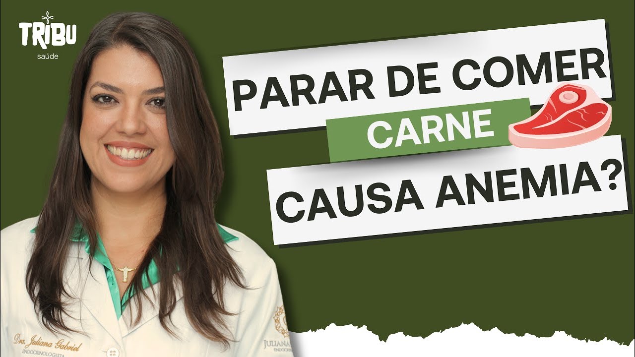 Parar de comer carne causa #anemia? (Tudo sobre absorção do #ferro) #veg