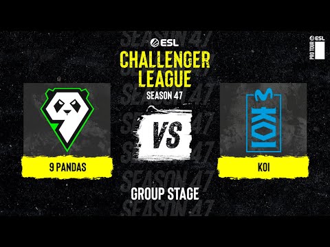 9 Pandas vs. KOI - Map 1 [Nuke] - ESL Challenger League S47 - Europe