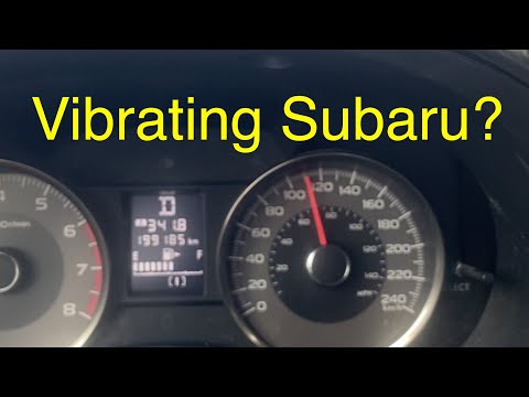 How to diagnose and fix high speed vibration in a Subaru