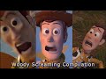 Toy Story Woody Screaming Compilation